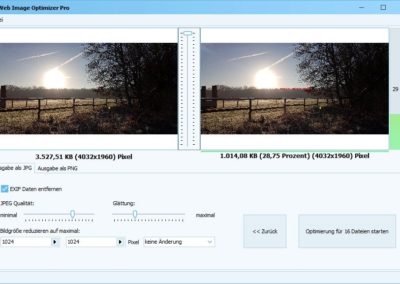 Web Image Optimizer Bildoptimierung