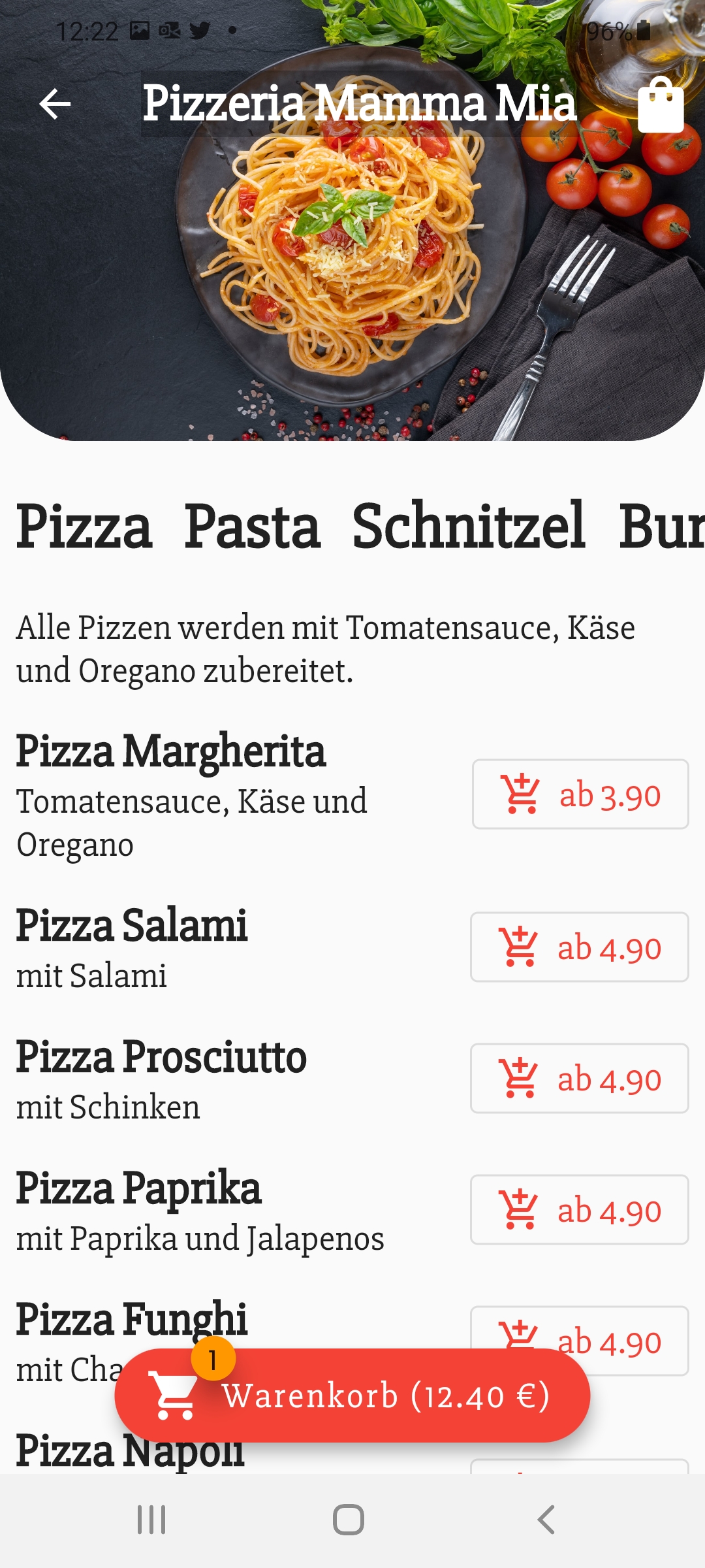 Foody-Express - Lieferdienst App Foody-Express - Lieferdienst App